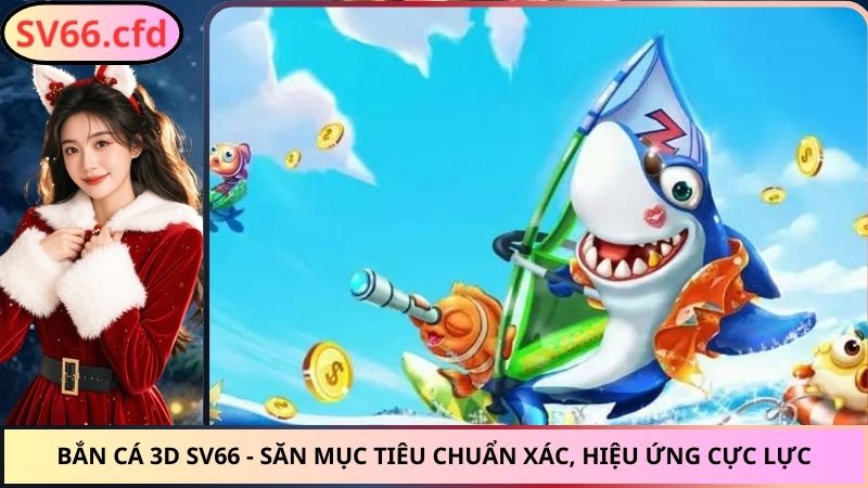 Bắn Cá 3D SV66 - Săn Mục Tiêu Chuẩn Xác, Hiệu Ứng Cực Lực