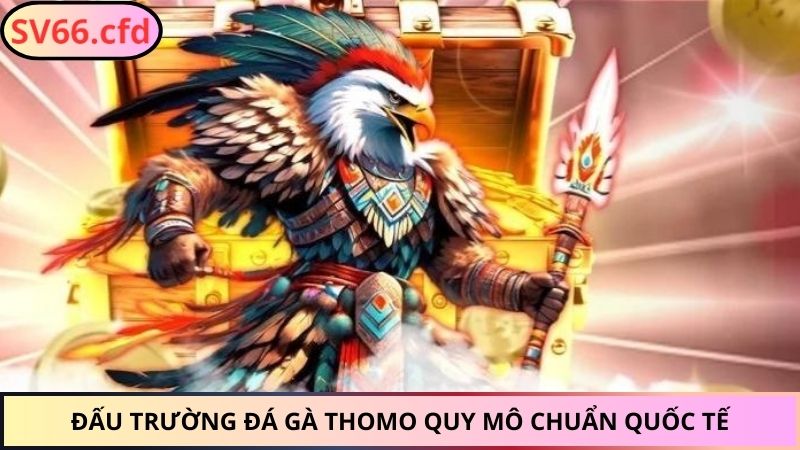 Đấu trường đá gà Thomo quy mô chuẩn quốc tế